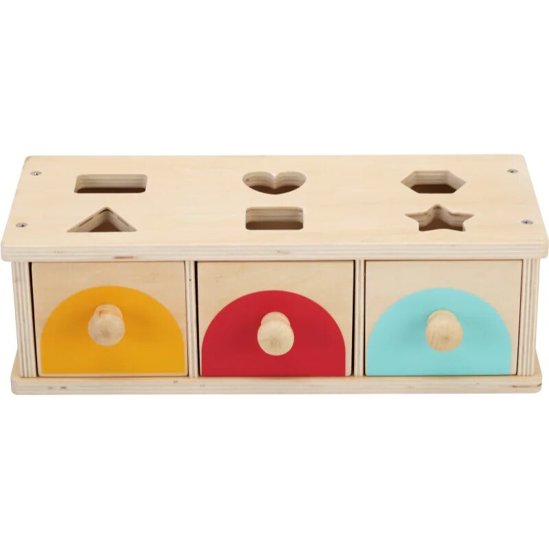 2Kids Toys Shape Sorting Box jucărie cu activități 12m+ 10 buc
