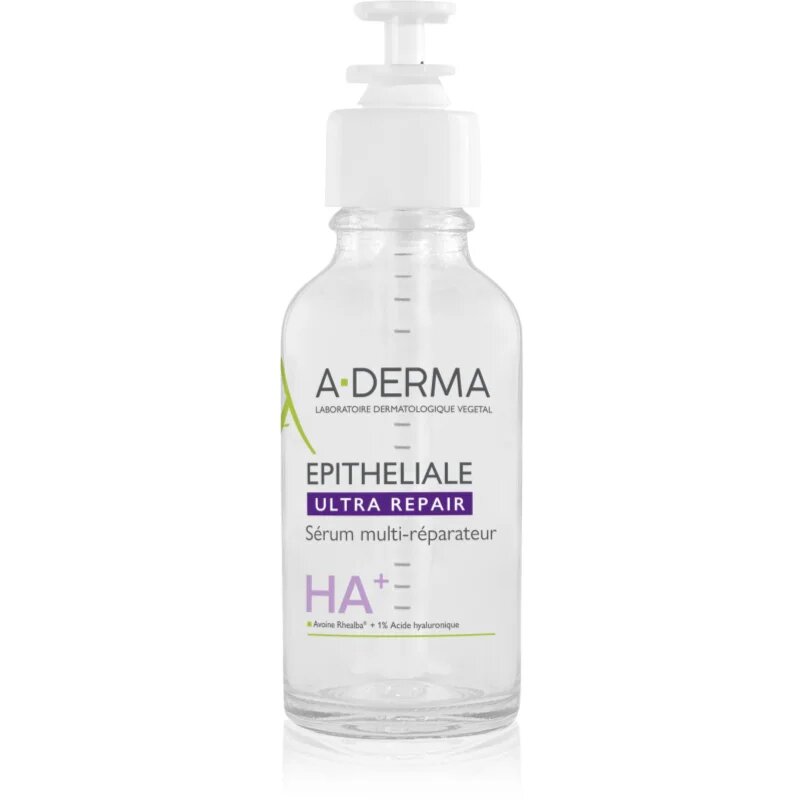 A-Derma Epitheliale Ultra Repair HA+ Multi-Repairing Serum ser regenerator intens cu acid hialuronic 30 ml