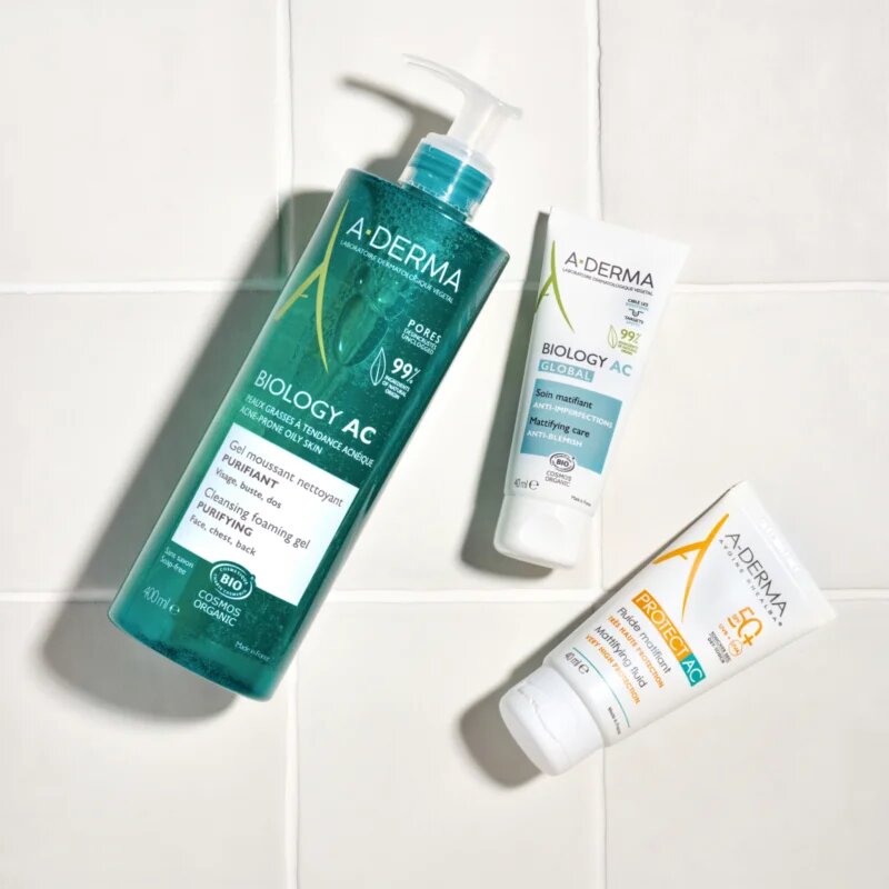 A-Derma Protect AC Mattifying Fluid fluid matifiant SPF 50+ 40 ml