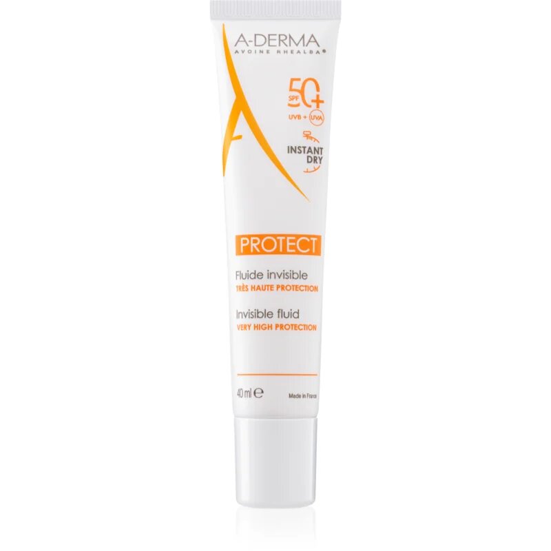 A-Derma Protect Invisible Fluid protective fluid SPF 50+ 40 ml