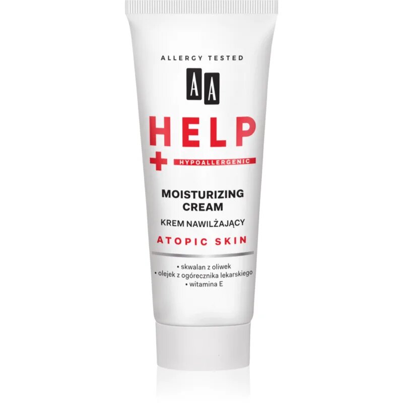 AA Cosmetics Help Atopic Skin cremă hidratantă pentru piele uscata spre atopica fără parfum 50 ml