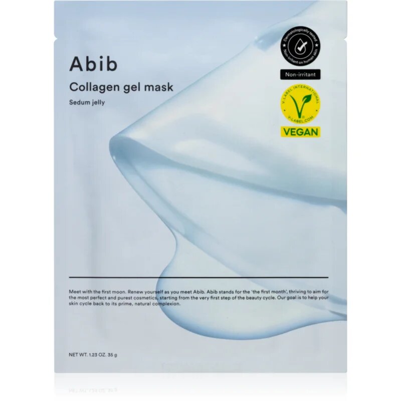 Abib Collagen Gel Mask Sedum Jelly mască intensă cu hidrogel cu efect de hidratare 35 g