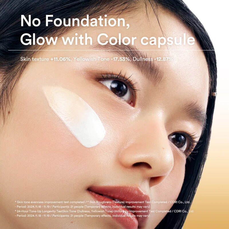 Abib Glutathiosome CC Sunscreen Toning Tube fluid protector tonifiant pentru față cu efect iluminator SPF 50+ 50 ml