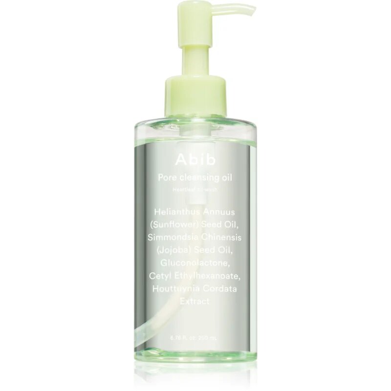 Abib Heartleaf Pore Cleansing Oil-wash ulei de curățare blând cu efect calmant 200 ml