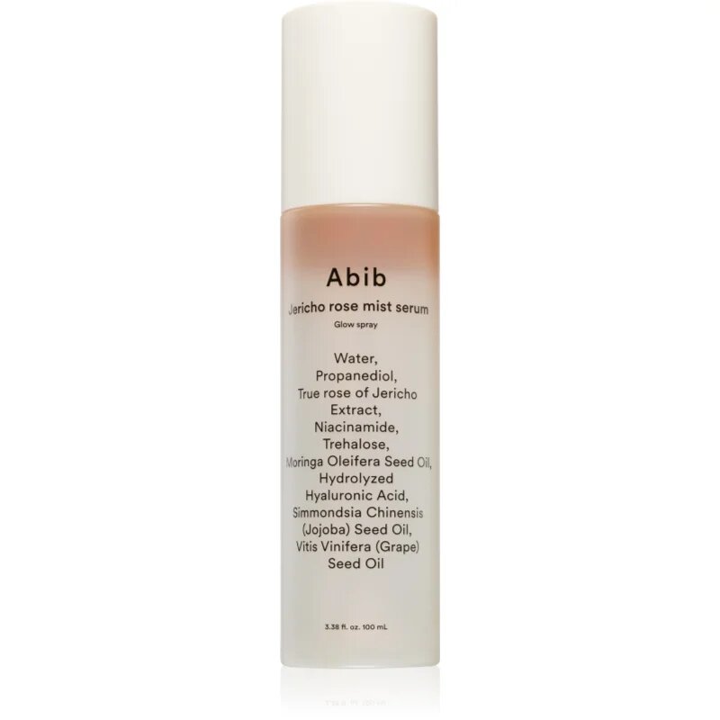 Abib Jericho Rose Mist Serum Glow Spray ser facial cu efect iluminator Spray 100 ml