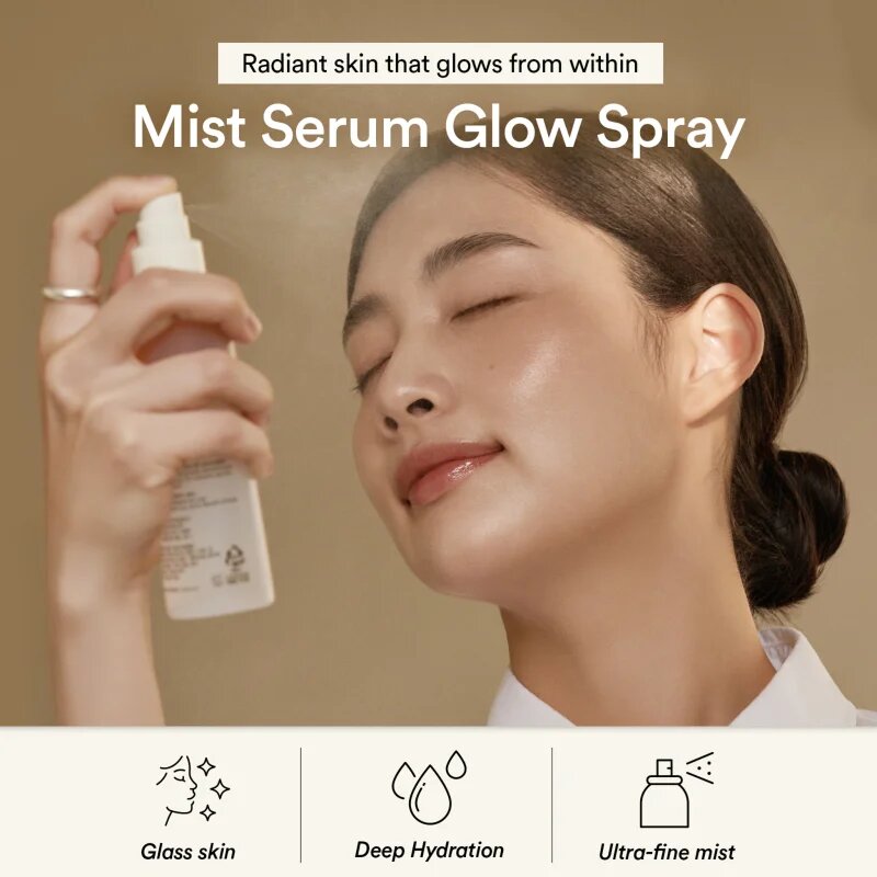 Abib Jericho Rose Mist Serum Glow Spray ser facial cu efect iluminator Spray 100 ml