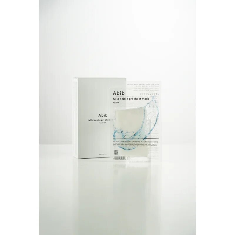 Abib Mild Acidic pH Sheet Mask Aqua Fit masca pentru celule pentru o hidratare intensa 30 ml