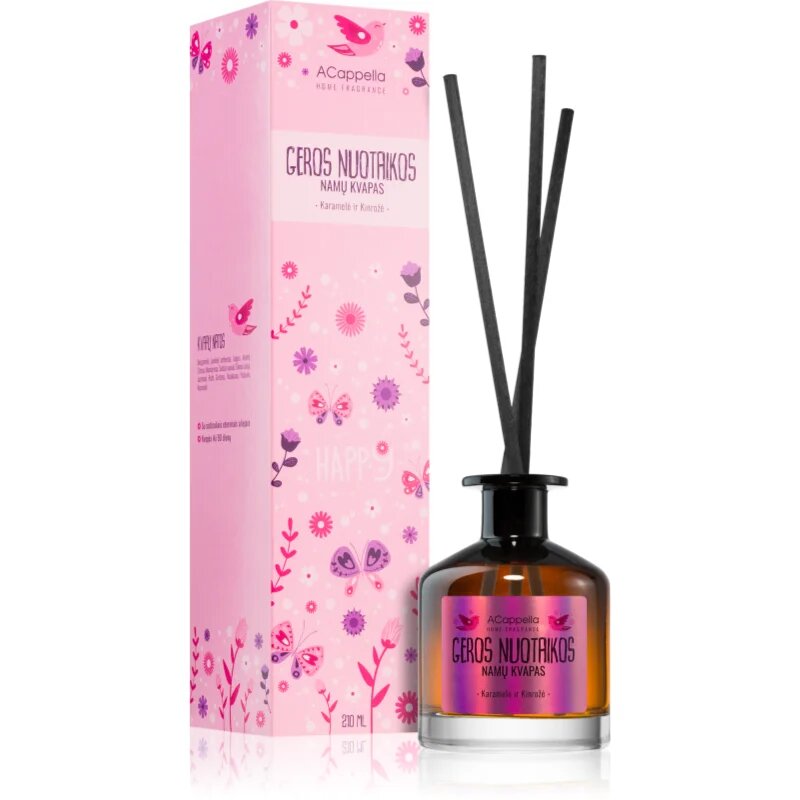 ACappella Geros Nuotaikos aroma difuzor cu rezervã 210 ml
