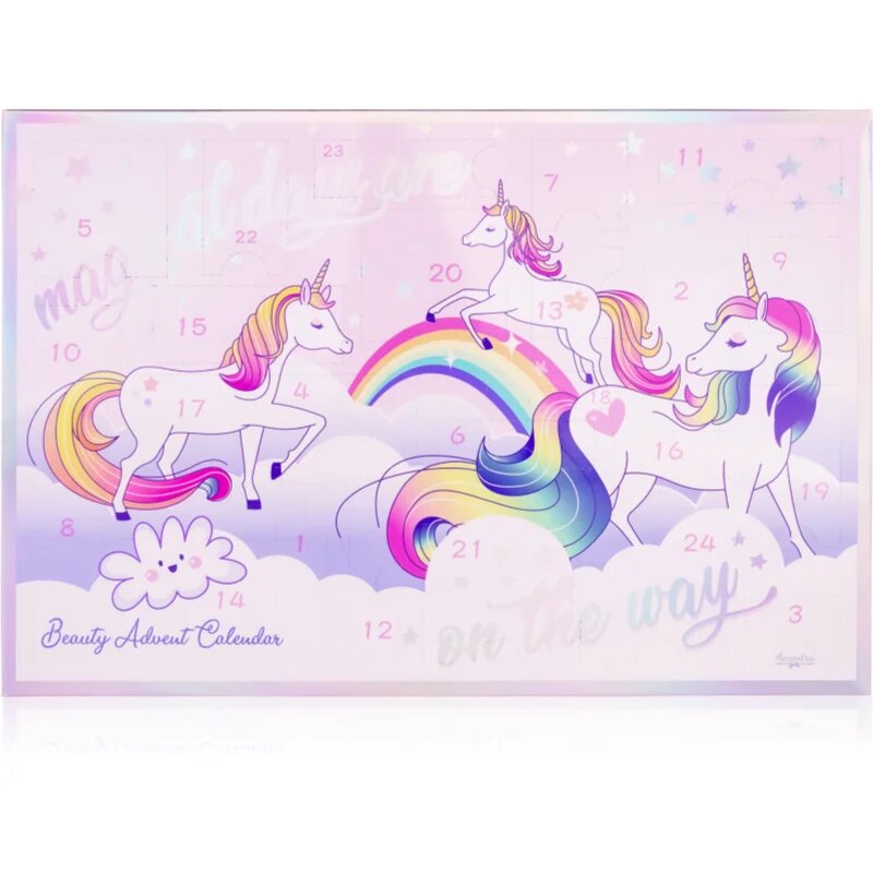 Accentra Beauty Advent Calendar Unicorn Calendar de Crăciun pentru copii