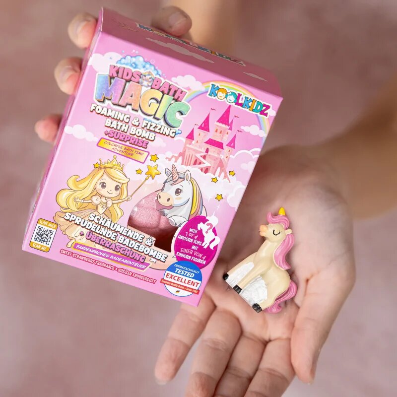 Accentra KOOLKIDZ bombă de baie pentru copii cu surpriză 160 g