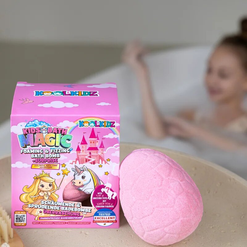 Accentra KOOLKIDZ bombă de baie pentru copii cu surpriză 160 g