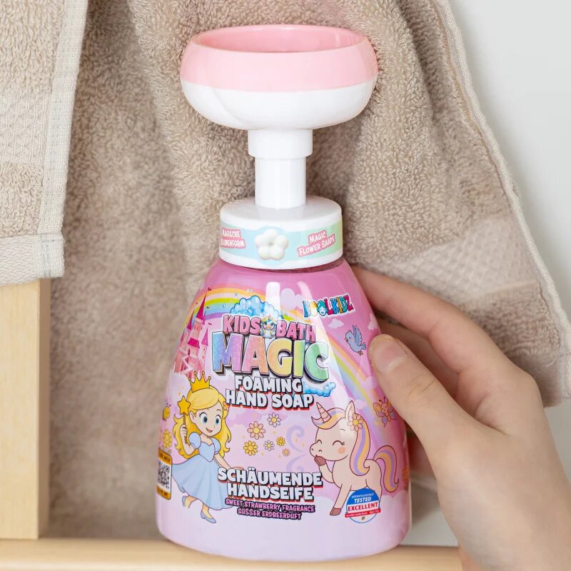 Accentra KOOLKIDZ Sapun spuma pentru maini cu pompa parfum Sweet Strawberry 310 ml