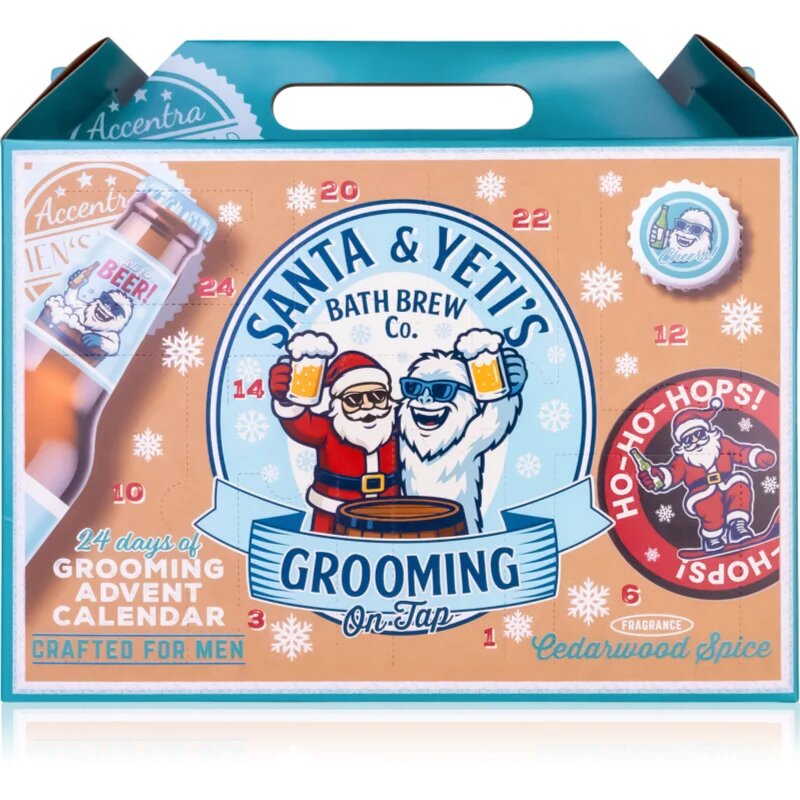 Accentra Men's Collection Advent Calendar Calendar de Crăciun pentru barbati
