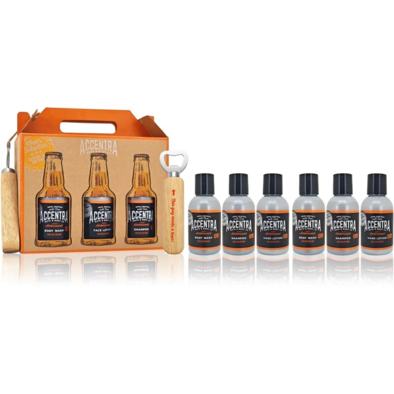 Accentra Men's Collection set cadou pentru barbati parfum Amberwood