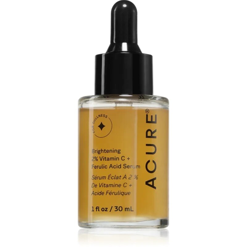 ACURE Brightening ser stralucire cu vitamina C 30 ml