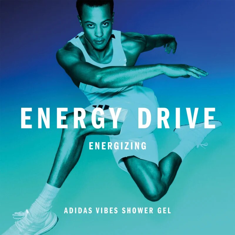 Adidas Vibes Energy Drive gel de duș unisex 250 ml