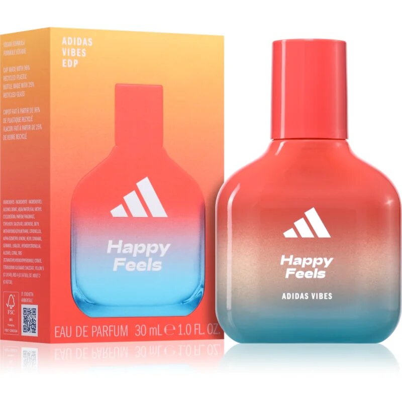 Adidas Vibes Happy Feels Eau de Parfum unisex 30 ml