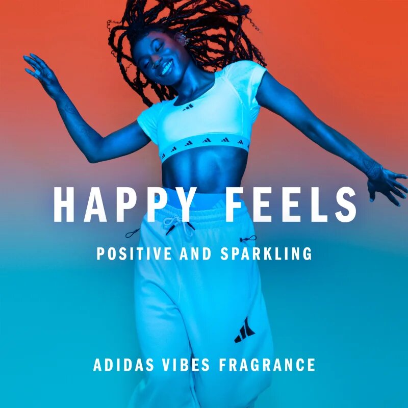 Adidas Vibes Happy Feels spray de corp parfumat unisex 236 ml