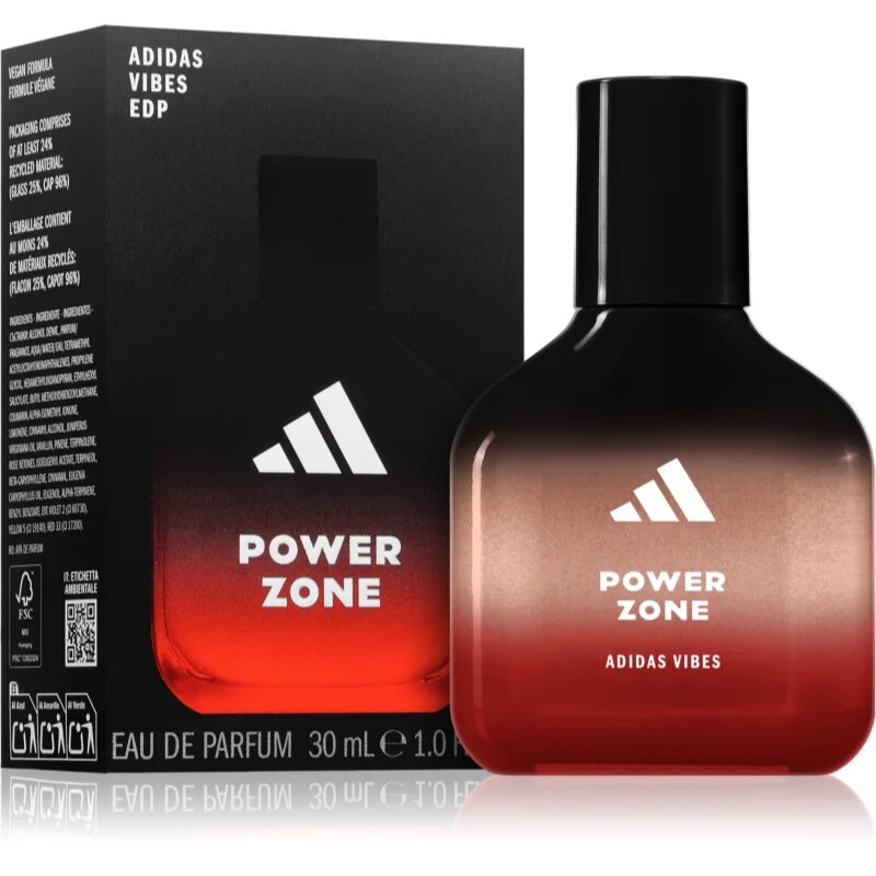 Adidas Vibes Power Zone Eau de Parfum unisex 30 ml