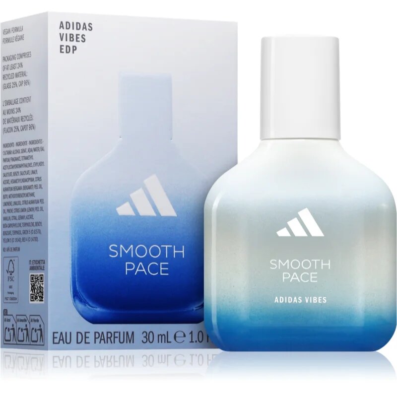 Adidas Vibes Smooth Pace Eau de Parfum unisex 30 ml