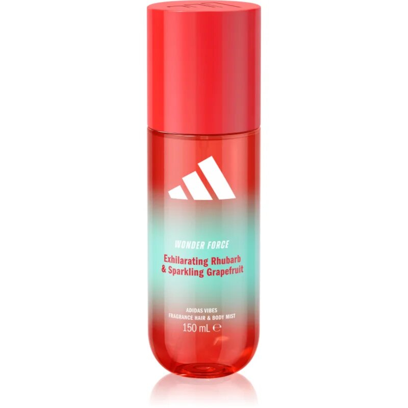 Adidas Vibes Wonder Force spray parfumat pentru corp și păr pentru femei 150 ml