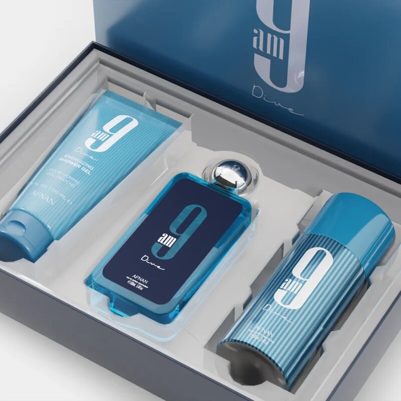 Afnan 9 AM Dive set cadou unisex