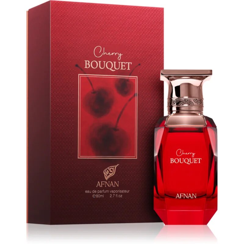 Afnan Cherry Bouquet Eau de Parfum pentru femei 80 ml