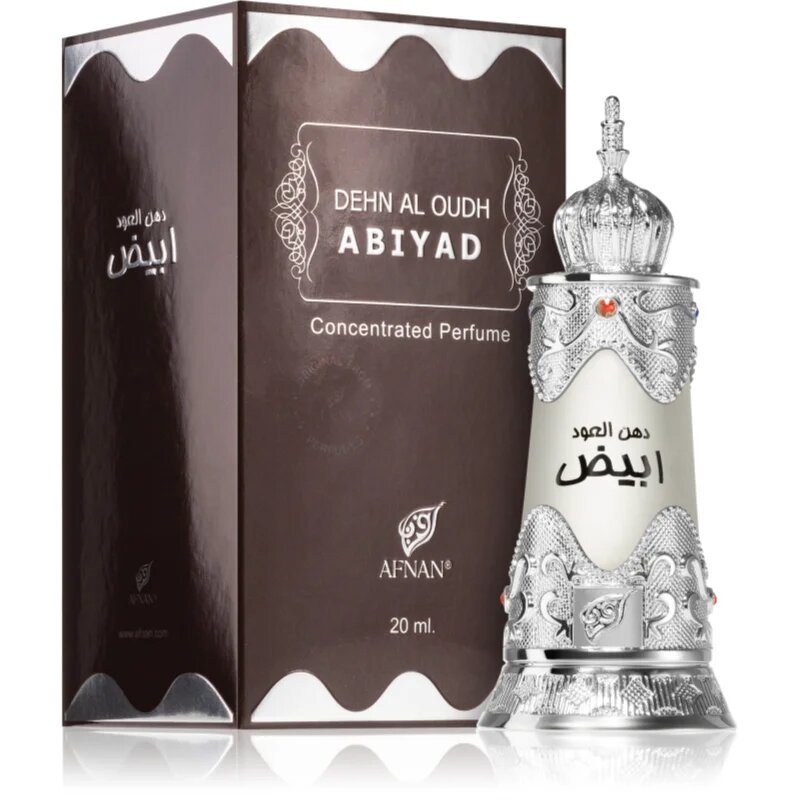 Afnan Dehn Al Oudh Abiyad ulei parfumat unisex 20 ml