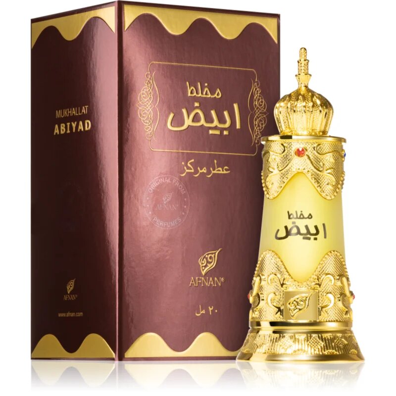 Afnan Mukhallat Abiyad ulei parfumat unisex 20 ml