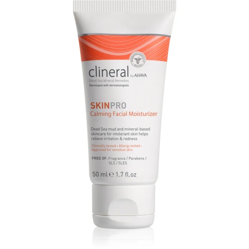 Ahava Clineral SKINPRO crema calmanta si hidratanta pentru piele sensibila si intoleranta 50 ml