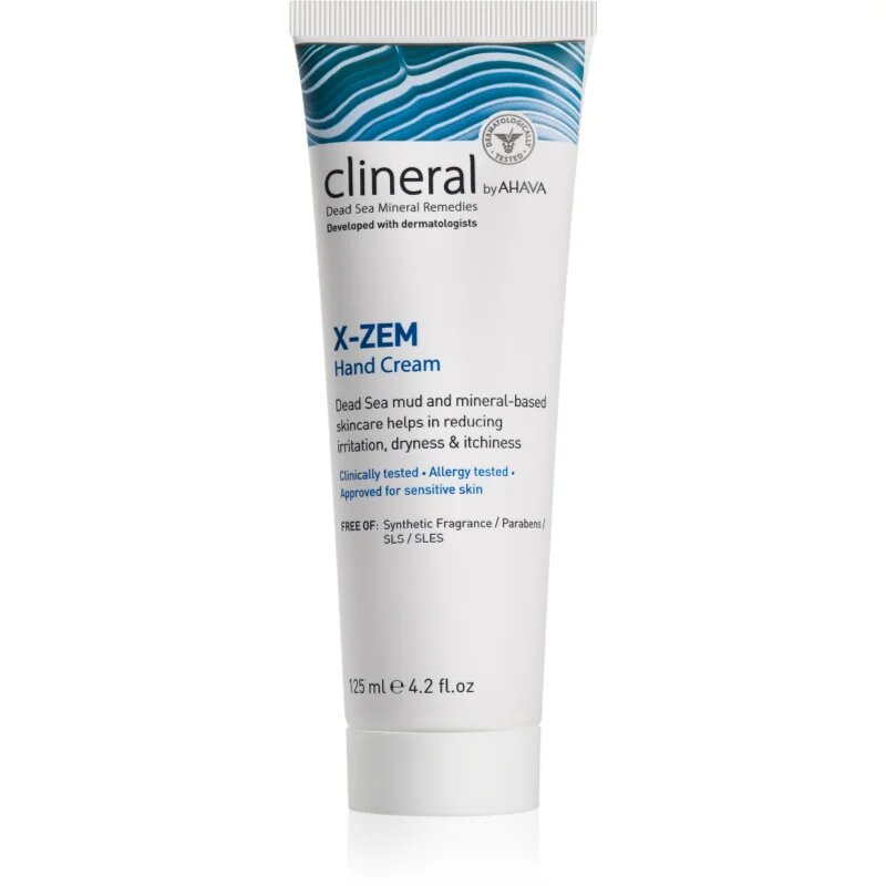 Ahava Clineral X-ZEM crema de maini intensiva impotriva iritatiilor si mancarimilor 125 ml