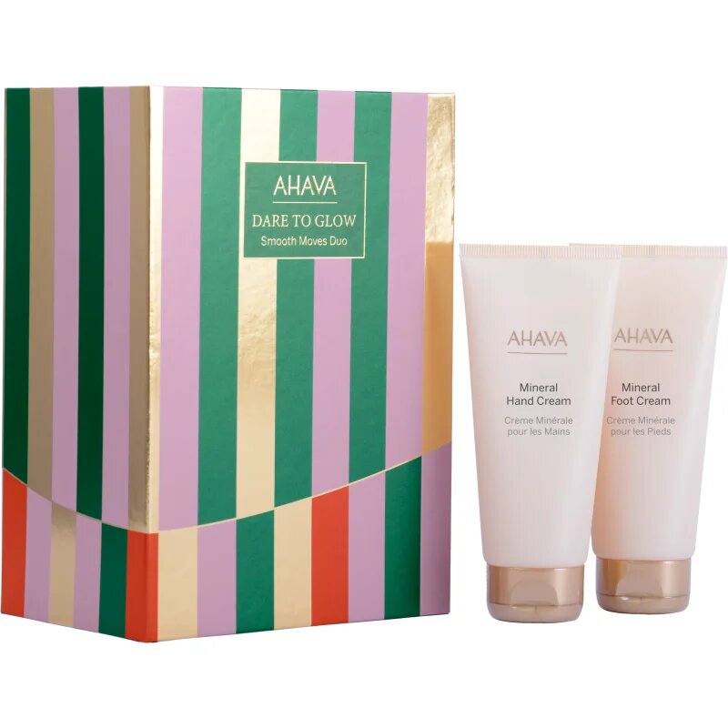 Ahava Dare to Glow Smooth Moves Duo set cadou nutritie si hidratare