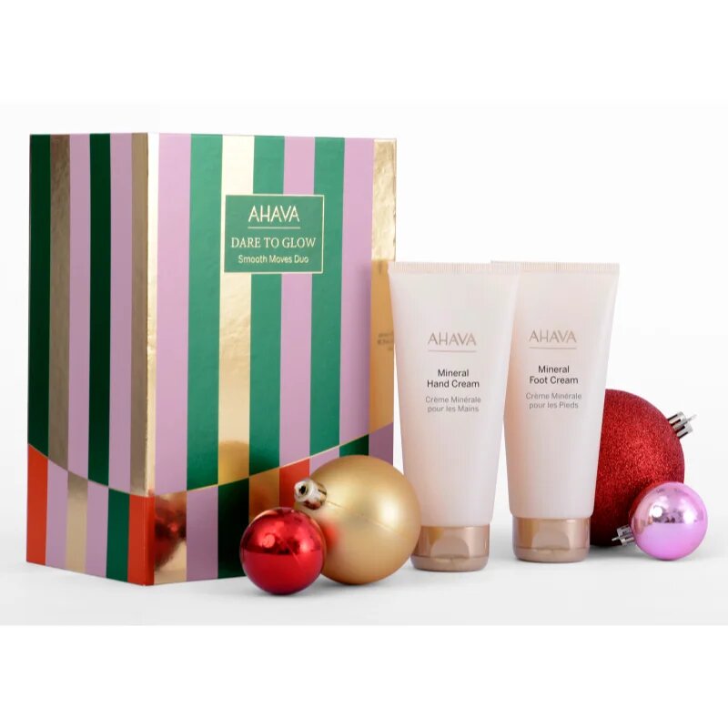 Ahava Dare to Glow Smooth Moves Duo set cadou nutritie si hidratare