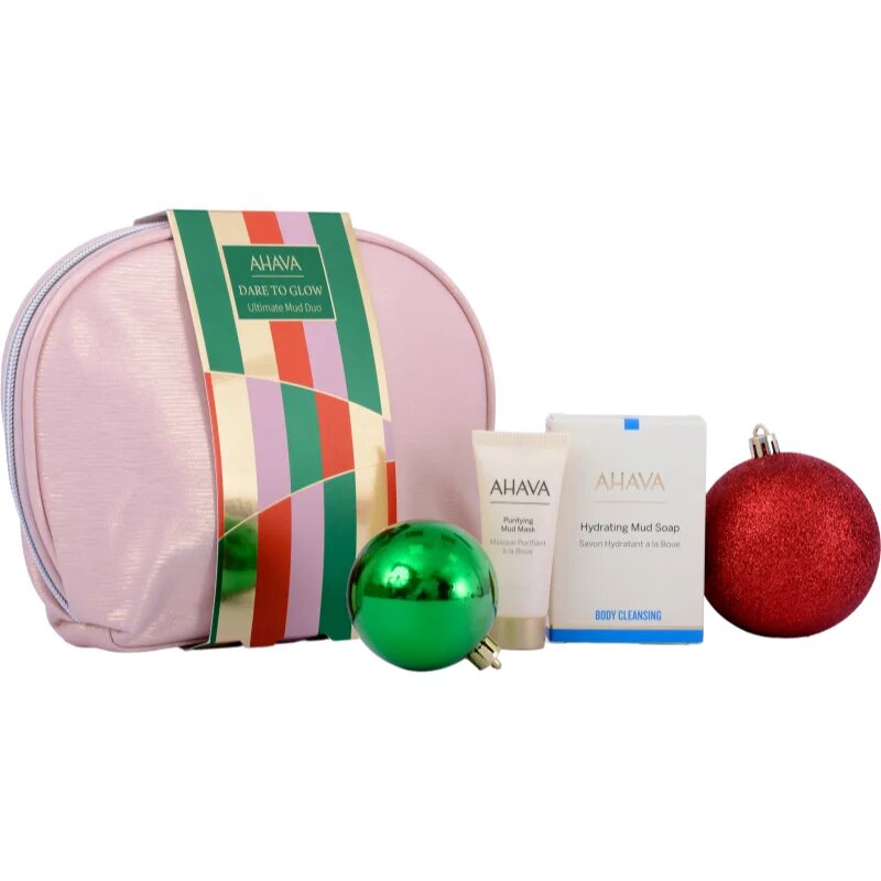 Ahava Dare to Glow Ultimate Mud Duo set cadou corp si fata