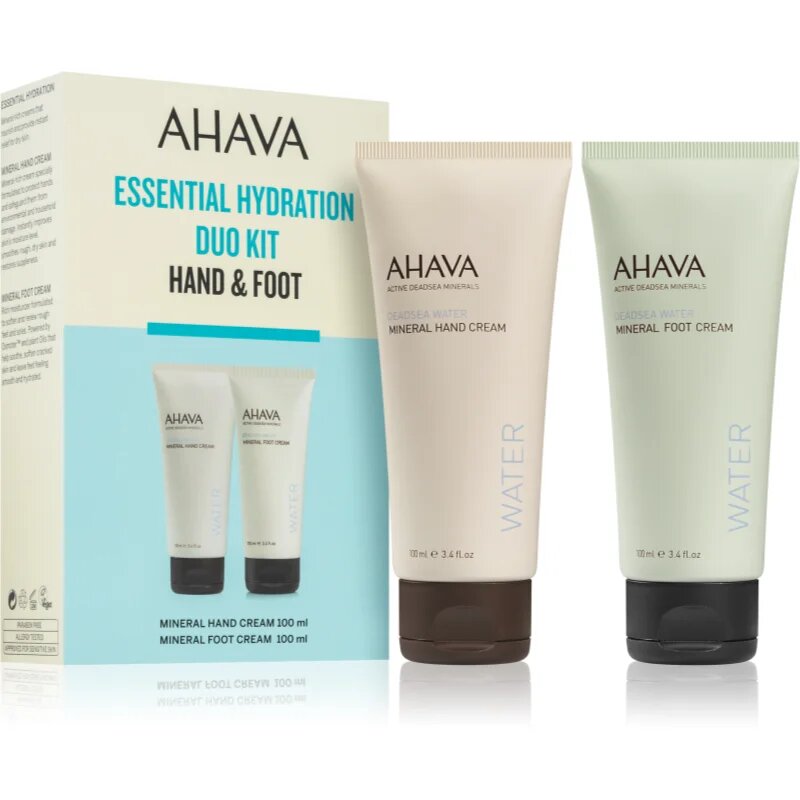 Ahava Dead Sea Water Essential Hydration Duo Kit Hand & Foot set pentru maini si picioare