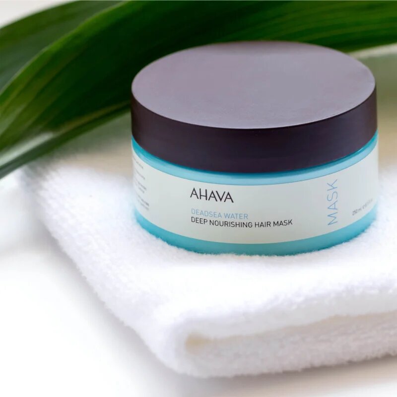 Ahava Dead Sea Water mască hrănitoare profundă pentru păr 220 ml