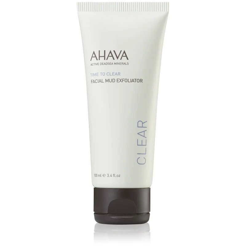 Ahava Time To Clear exfoliator cu namol pentru fata 100 ml