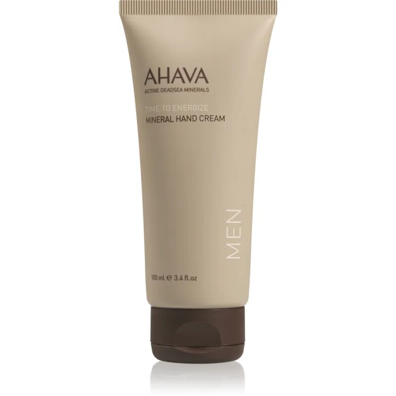 Ahava Time To Energize Men creama minerala de maini 100 ml