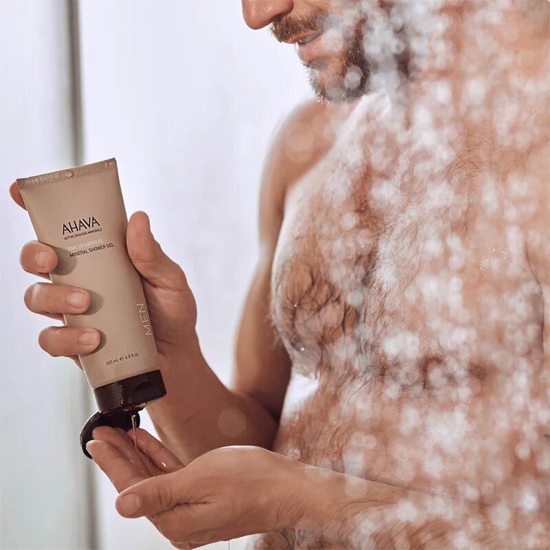 Ahava Time To Energize Men gel de dus mineral 200 ml