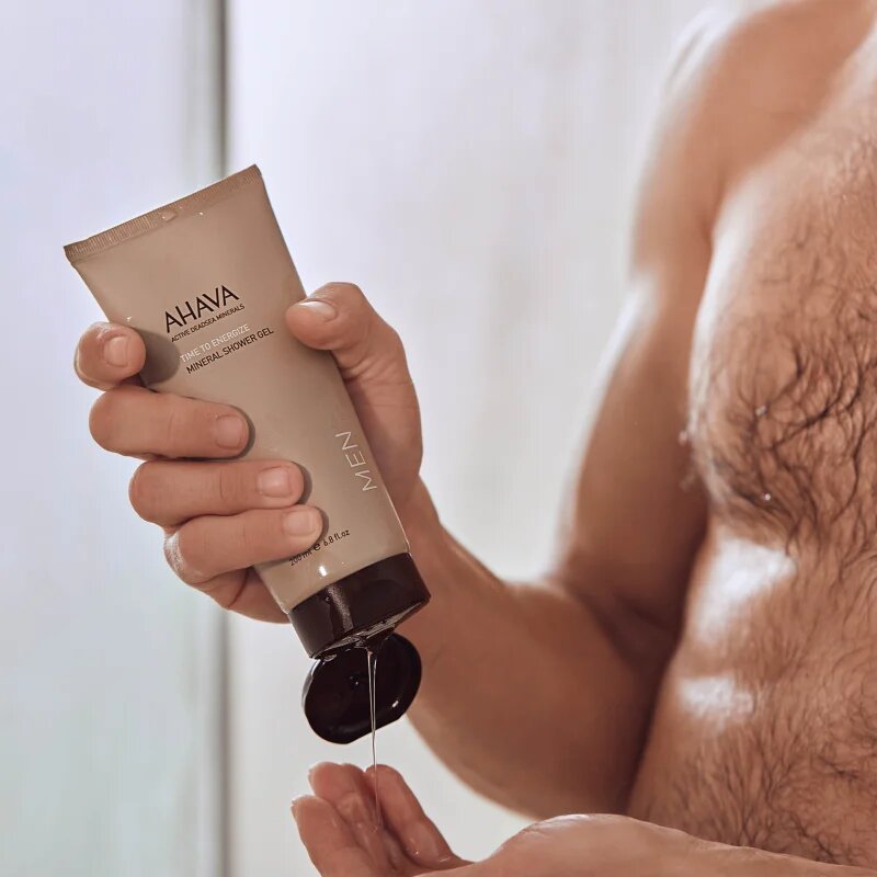 Ahava Time To Energize Men gel de dus mineral 200 ml