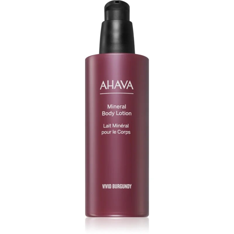 Ahava Vivid Burgundy loțiune de corp hidratantă cu minerale din Marea Moartă 250 ml