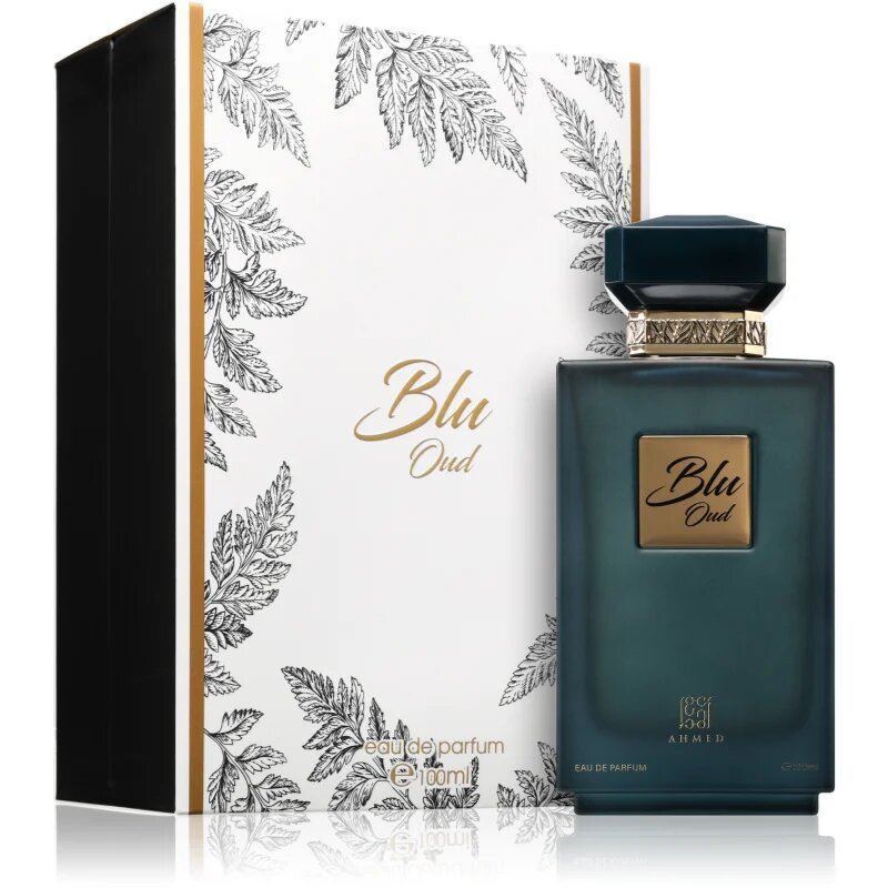 Ahmed Al Maghribi Blu Oud Eau de Parfum pentru bărbați 100 ml