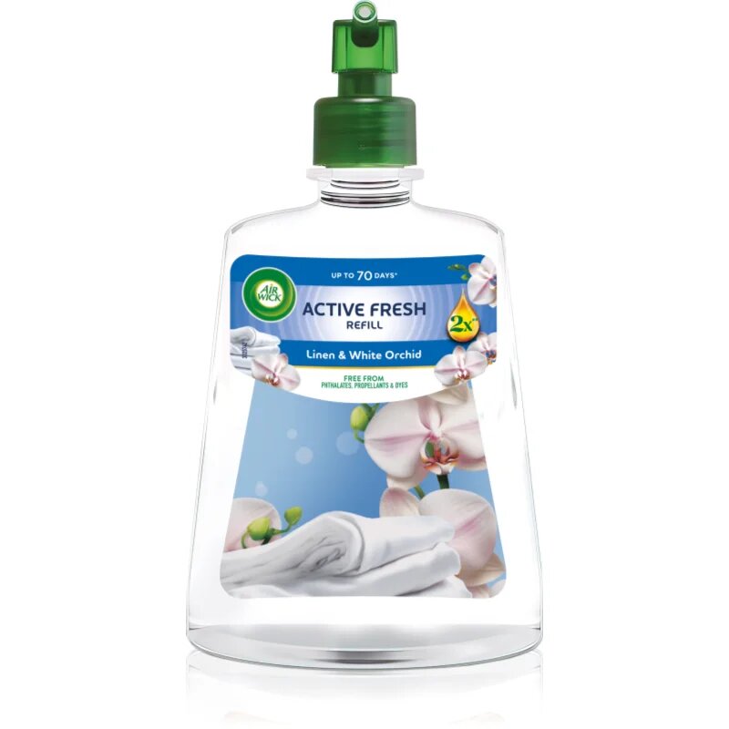 Active Fresh Linen & White Orchid odorizant de camera rezervă 228 ml
