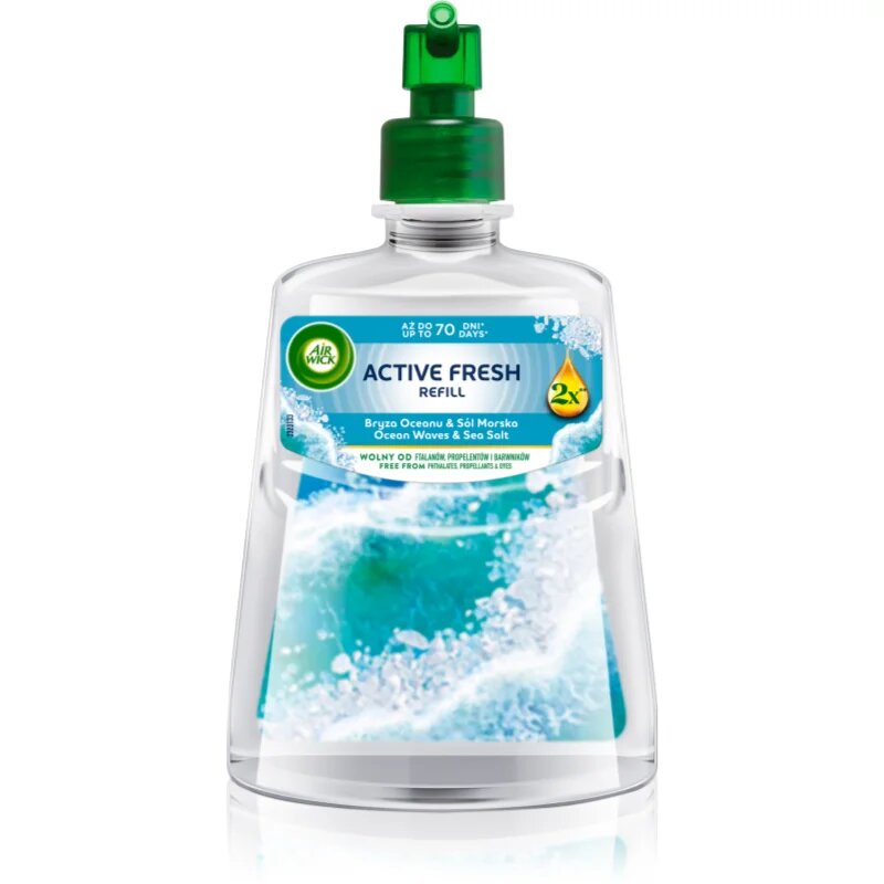 Active Fresh Ocean Waves & Sea Salt odorizant de camera rezervă 228 ml