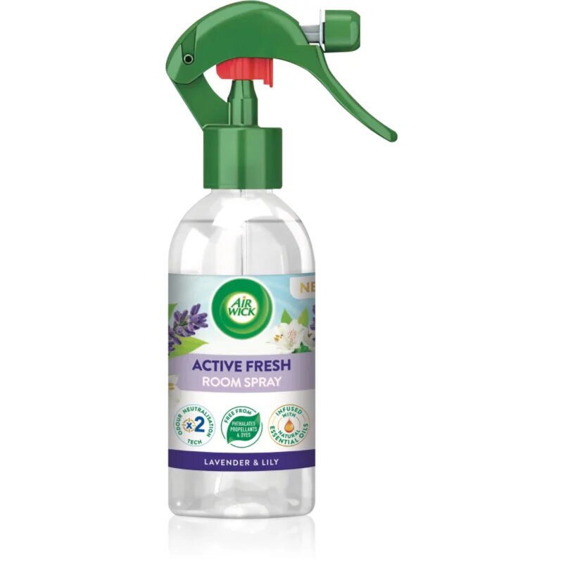 Active Fresh Spray Lavender & Lily spray pentru camera cu esente de lavanda 237 ml