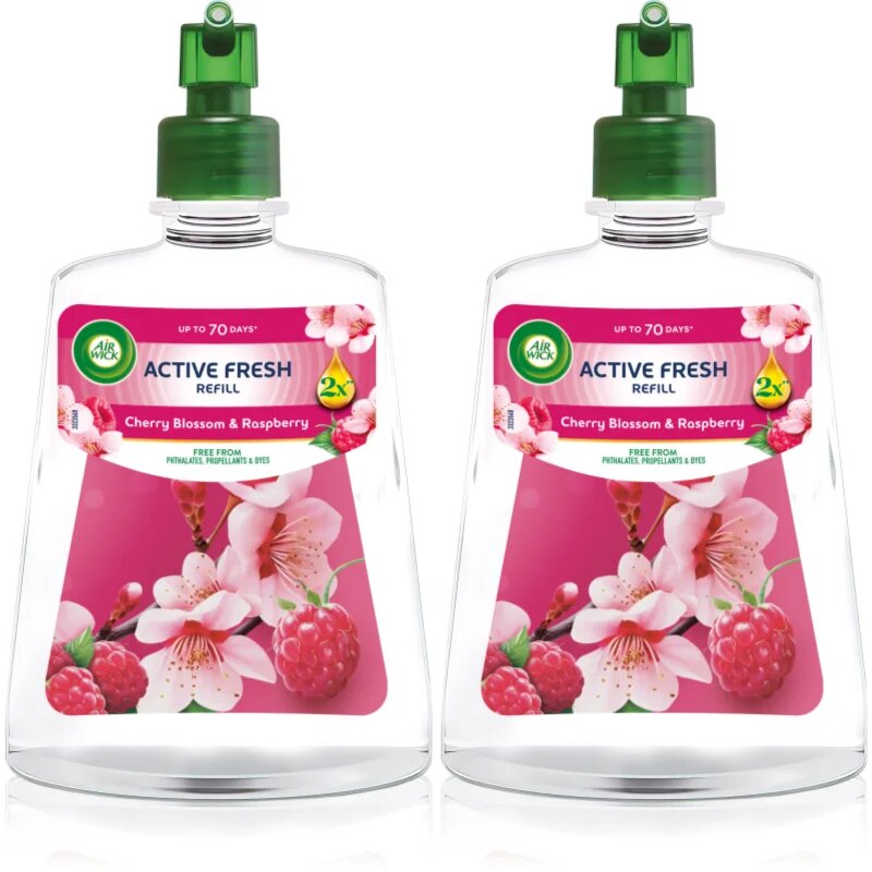 Air Wick Cherry Blossom & Raspberry Duo odorizant de camera rezervă