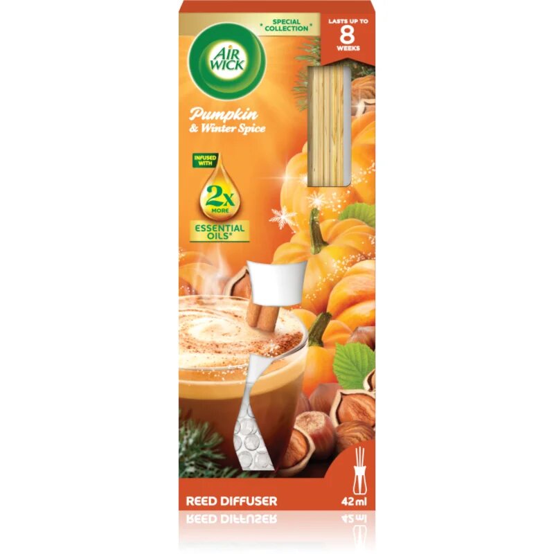 Air Wick Essential Mist Pumpkin & Winter Spice aroma difuzor cu rezervã 30 ml