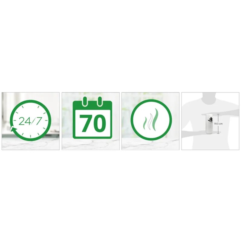 Air Wick Freshmatic White Flowers odorizant de camera rezervă cu parfum DUO 2x250 ml