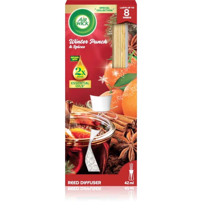 Air Wick Winter Punch&Spices aroma difuzor cu rezervã 42 buc