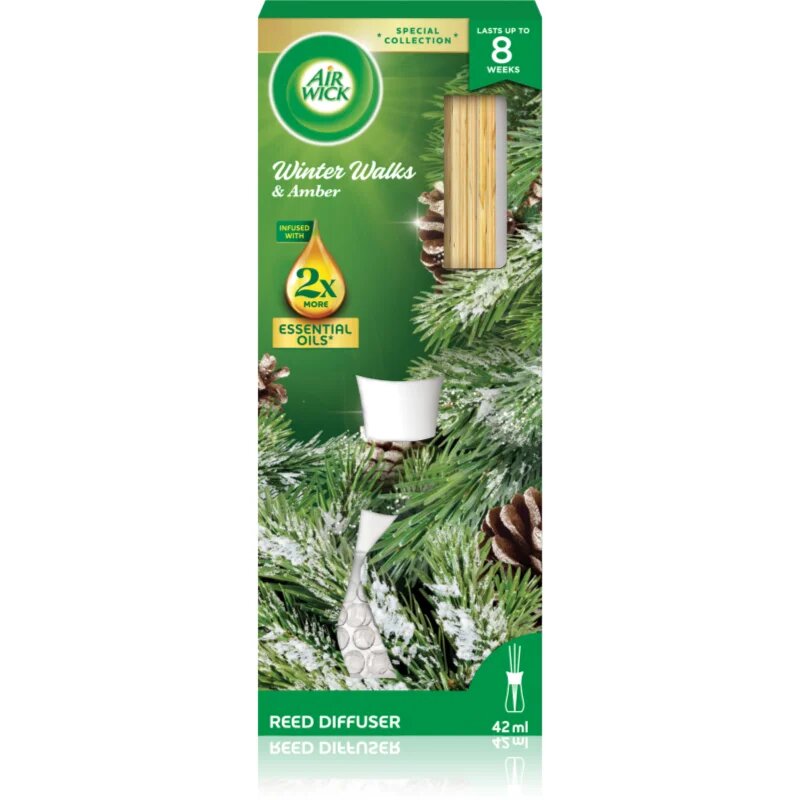 Air Wick Winter Walks&Amber aroma difuzor cu rezervã 42 ml
